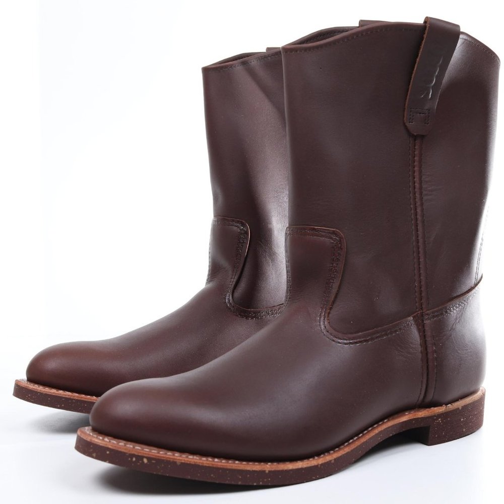 NEW Red Wing Pecos Nailseat 11-Inch Soft Toe Pull-On Boot! 7 E (Wide) Style 1178